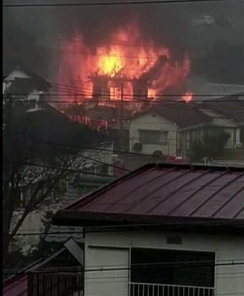 関市火事